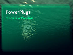 PowerPoint Template - Nature background